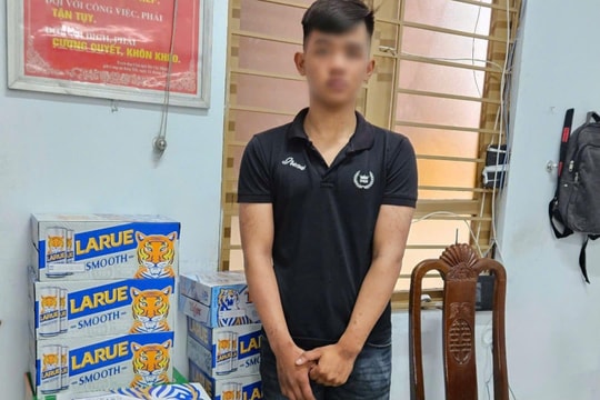 Đột nhập quán nhậu trộm 20 thùng bia