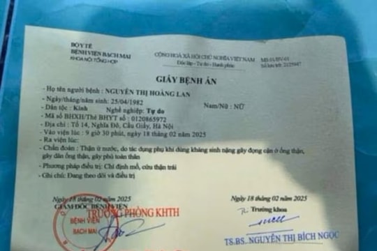 Lừa đảo từ thiện bằng giấy tờ giả mạo bệnh viện