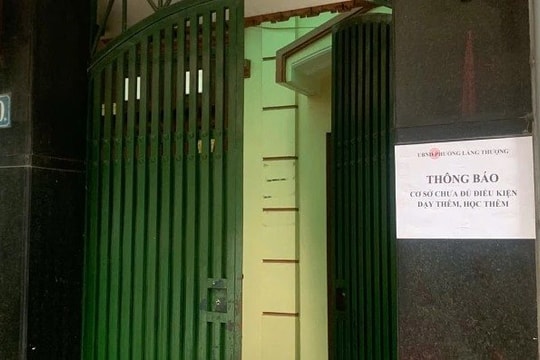 Hà Nội đóng cửa trung tâm dạy thêm 600 học sinh