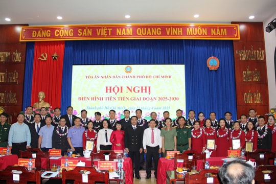 TAND TP.HCM vinh danh “Gương điển hình tiên tiến” giai đoạn 2020 - 2024