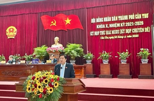 Khai mạc Kỳ họp thứ 20 HĐND thành phố Cần Thơ