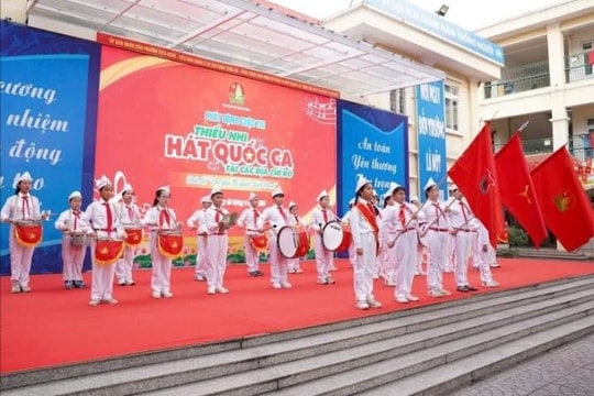 Hội đồng Đội Trung ương tổ chức phát động Cuộc thi hát Quốc ca tại các "địa chỉ đỏ"