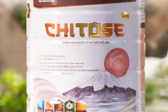 Cảnh báo quảng cáo sản phẩm Thực phẩm bổ sung Chitose vi phạm quy định