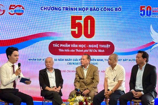 Lộ diện 50 tác phẩm văn học nghệ thuật tiêu biểu của TP.HCM