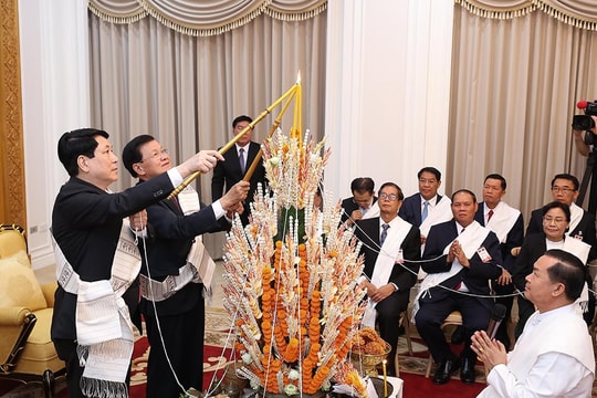 Chủ tịch nước Lương Cường kết thúc tốt đẹp chuyến thăm cấp Nhà nước tới Lào