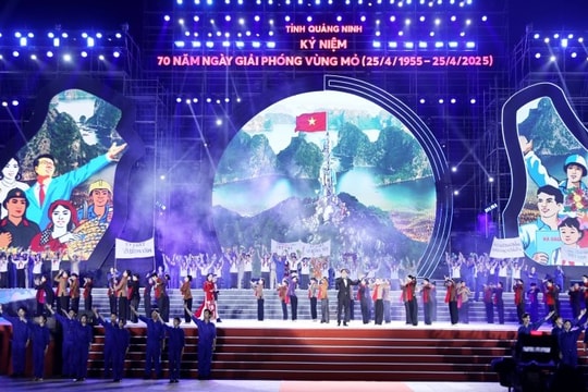 Đặc sắc chương trình nghệ thuật Kỷ niệm 70 năm Giải phóng Vùng mỏ