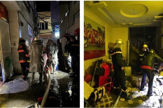 Hà Nội: Cháy nhà lúc rạng sáng, 3 người thiệt mạng