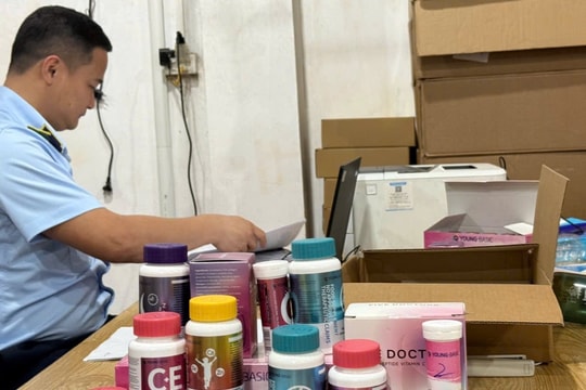 Bắc Ninh: Thu giữ hơn 200.000 sản phẩm vitamin, collagen không rõ nguồn gốc