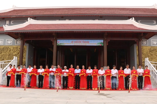 Chủ tịch Quốc hội dự lễ khánh thành Khu lưu niệm Tổng Bí thư Lê Duẩn