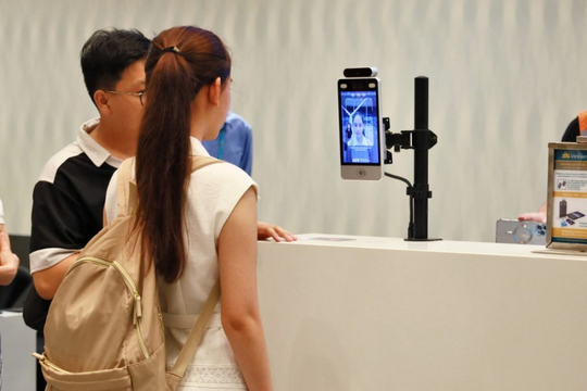 Chính thức triển khai sinh trắc học trên VneID tại Cảng hàng không quốc tế Nội Bài