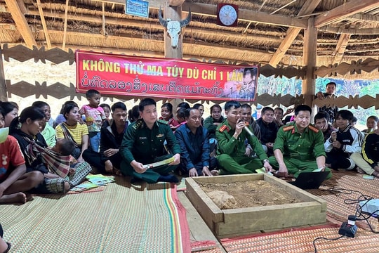 Ngăn chặn ma túy xâm nhập qua tuyến biên giới: Thành trì vững chắc từ sự hợp tác