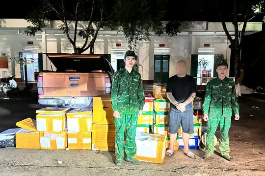 Bắt giữ vụ vận chuyển thực phẩm không rõ nguồn gốc số lượng lớn