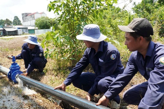 Hàng trăm hộ dân ở Cà Mau sắp thoát cảnh thiếu nước sạch vào mùa khô
