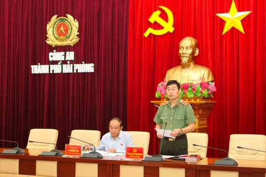 Hải Phòng: Tọa đàm khoa học các dự án luật do Bộ Công an chủ trì soạn thảo