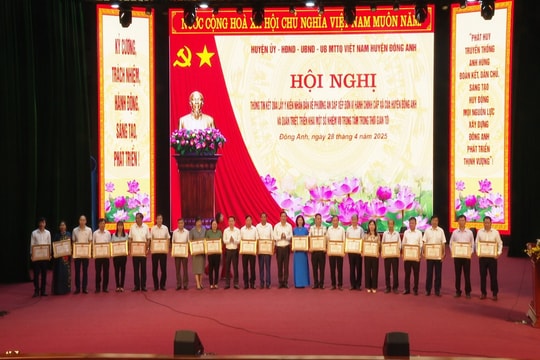 Đông Anh: Hoàn thành lấy ý kiến nhân dân về phương án sắp xếp đơn vị hành chính cấp xã