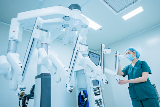 BVĐK Tâm Anh TP.HCM phẫu thuật bằng Robot Da Vinci Xi hiện đại nhất Đông Nam Á
