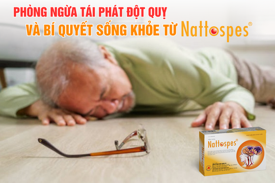 Bí quyết phòng tái phát và sống khỏe sau đột quỵ từ Nattospes