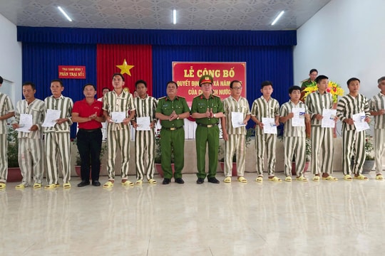 Cơ hội làm lại cuộc đời cho những người lầm lỡ