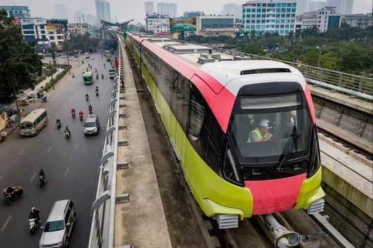 Hai tuyến đường sắt đô thị của Hà Nội đông khách trong 2 ngày nghỉ lễ