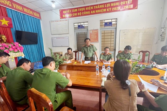 Tạm giữ 4 đối tượng để điều tra về hành vi giết người