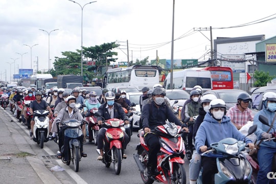 Giao thông TP.HCM ổn định trong ngày cuối của kỳ nghỉ lễ