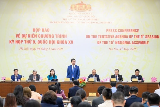 Kỳ họp thứ 9 sẽ thông qua Luật sửa đổi, bổ sung một số điều của Luật Tổ chức Tòa án nhân dân