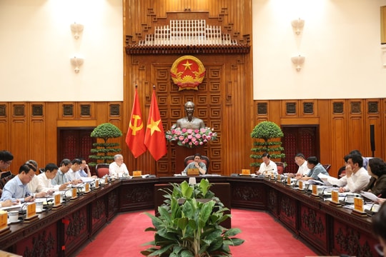 Thường trực Chính phủ cho ý kiến về nhiều nội dung quan trọng