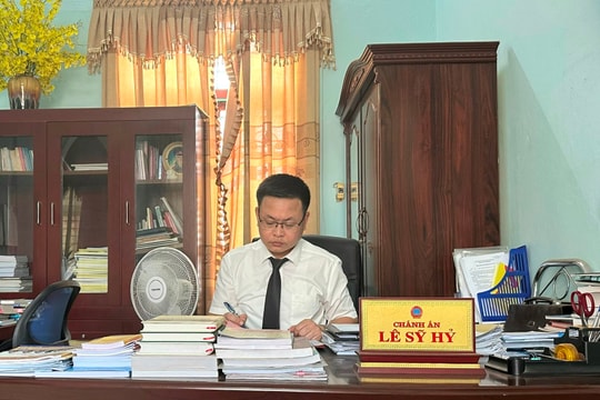 Vị Thẩm phán tâm huyết và không ngừng nỗ lực nâng cao chất lượng xét xử