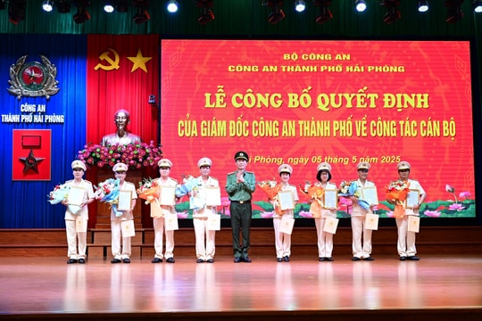 Nhiều lãnh đạo, chỉ huy Công an TP Hải Phòng tự nguyện nghỉ công tác