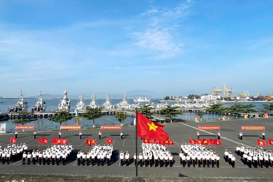 Các cơ quan, đơn vị của Vùng 3 Hải quân phát động đợt thi đua cao điểm