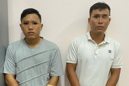 Danh tính hai tên cướp tiệm vàng ở TP.HCM
