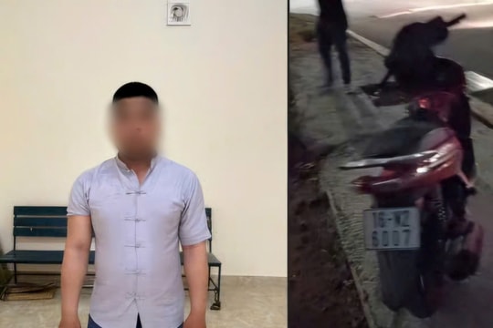 Truy bắt “nóng” đối tượng trộm xe máy