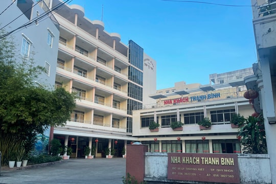 Cải tạo nhà khách Thanh Bình, chuẩn bị đón cán bộ Gia Lai về Bình Định làm việc