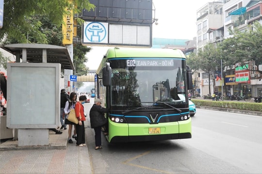 Hà Nội: Dự kiến bổ sung khoảng 2.500 - 2.700 điểm dừng xe bus