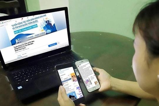 Giới thiệu việc làm trên Facebook chiếm đoạt tài sản