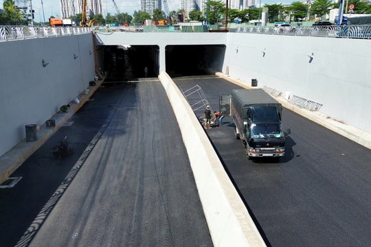 Hầm chui nút giao hiện đại nhất TP.HCM tiếp tục lùi thời gian thông xe
