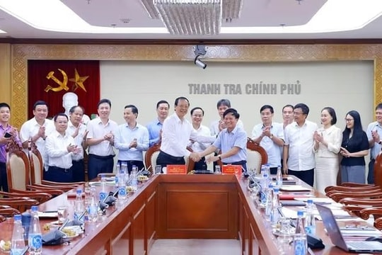 Thanh tra Chính phủ tiếp nhận 12 Thanh tra bộ
