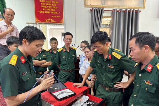 Bệnh viện Quân y 7B tập huấn cấp cứu và phòng chống say nắng cho tuyến cơ sở