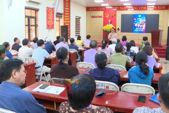 TP. Hạ Long phát triển phong trào "Bình dân học vụ số"