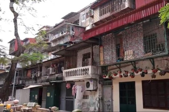 Dự kiến xây dựng khu tập thể Vĩnh Hồ thành các toà nhà cao 40 tầng