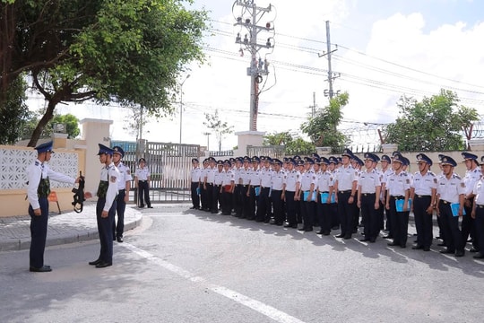 BTL Cảnh sát biển 4 tập huấn đóng quân canh phòng