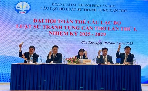 Đại hội Câu lạc bộ Luật sư tranh tụng Cần Thơ lần thứ I, nhiệm kỳ 2025 -2029