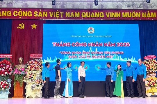 Công nhân Bình Dương nô nức dự Ngày hội lao động sáng tạo
