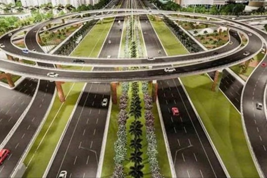 Tổ chức lại giao thông trên Đại lộ Thăng Long