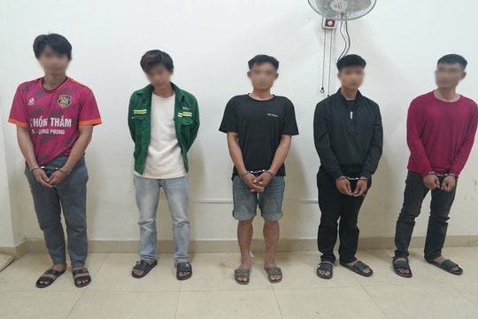 Bắt giữ nhóm đối tượng nghiện ma túy gây ra 3 vụ cướp giật tại Nghệ An