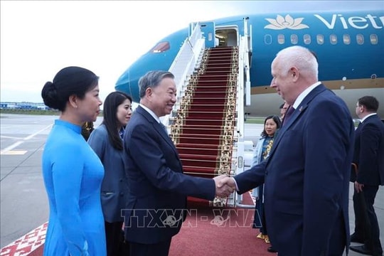 Tổng Bí thư Tô Lâm và Phu nhân kết thúc tốt đẹp chuyến thăm cấp Nhà nước Cộng hòa Belarus