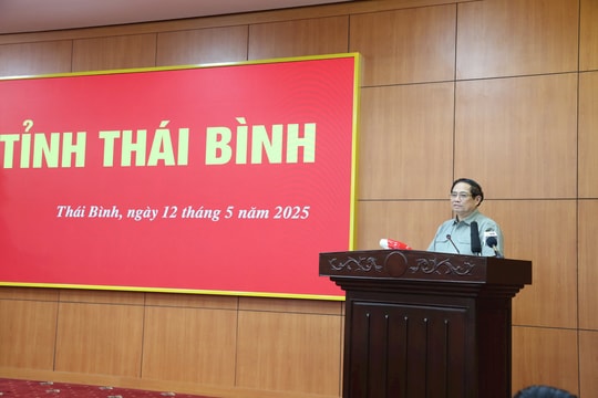 Thủ tướng Chính phủ làm việc với Ban Thường vụ Tỉnh ủy Thái Bình