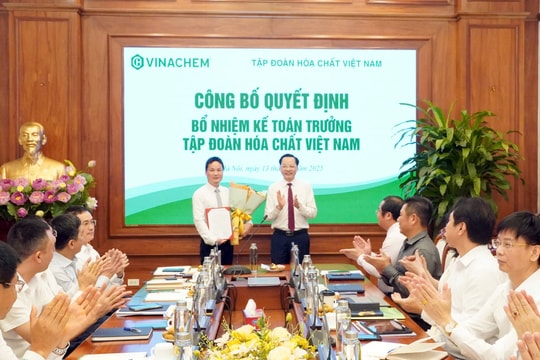 Ông Trần Quốc Cương làm Kế toán trưởng Tập đoàn Hóa chất Việt Nam