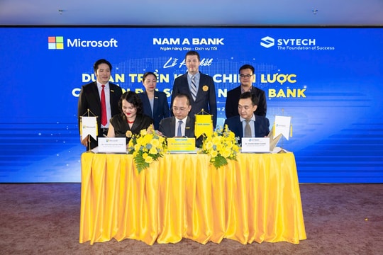 Nam A Bank số hóa môi trường làm việc, thúc đẩy năng suất và tăng cường bảo mật, sẵn sàng cho kỷ nguyên của AI