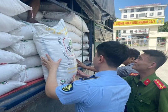 Tạm giữ xe tải vận chuyển 3 tấn đường nhập lậu